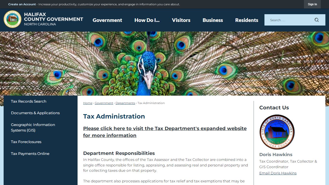 Tax Administration | Halifax County, NC